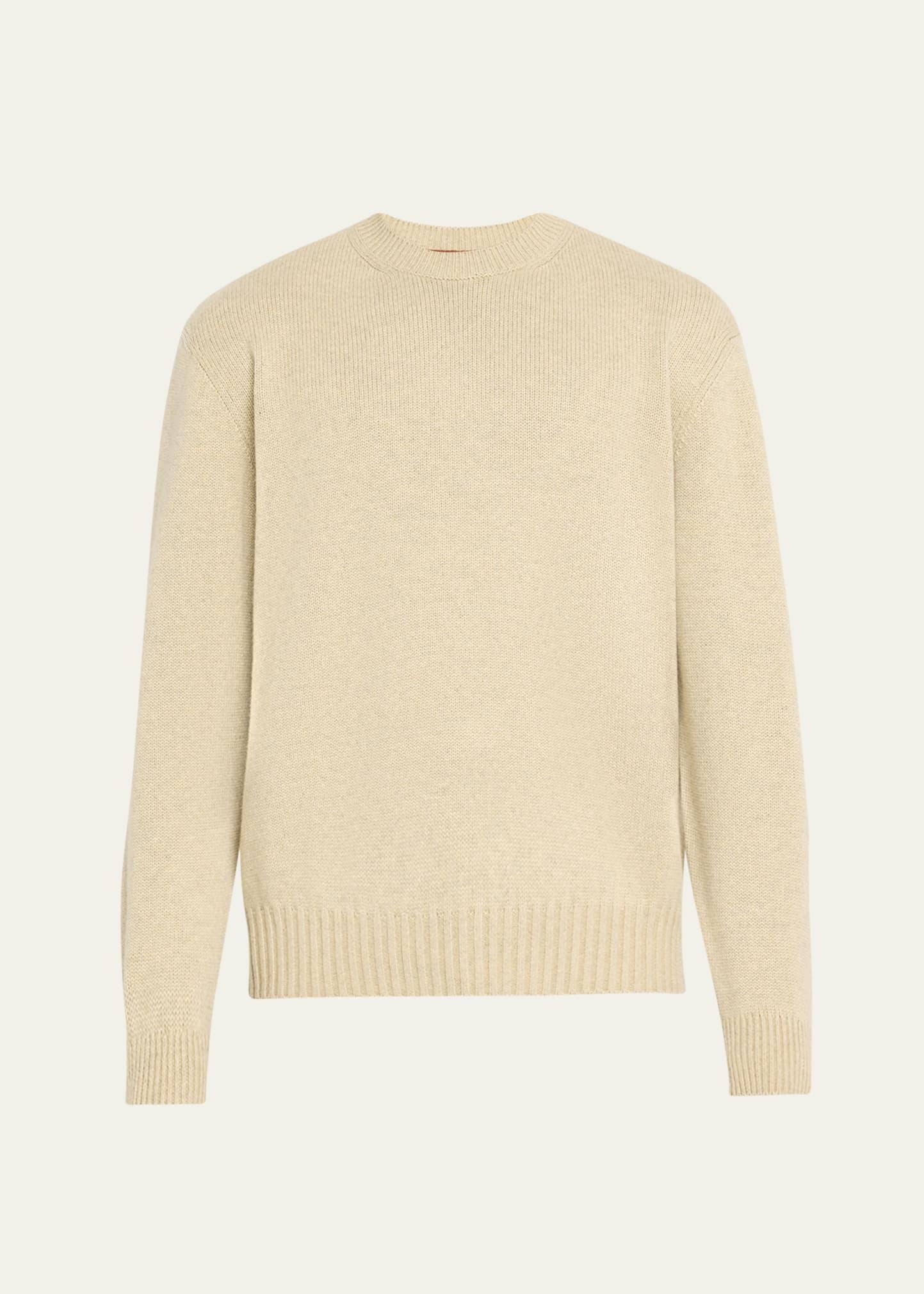 Mens Ashi Baby Cashmere Crewneck Sweater Product Image