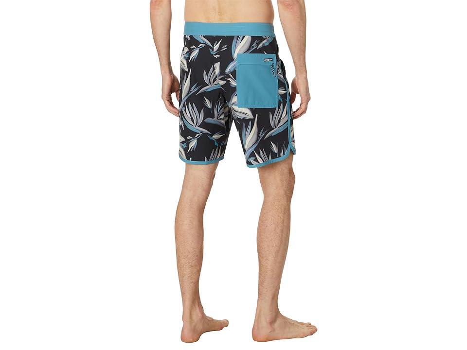 Salty Crew Breaker 19 Boardshorts Blue) Men's Swimwear Product Image