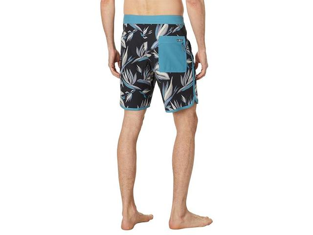 Salty Crew Breaker 19 Boardshorts Blue) Men's Swimwear Product Image