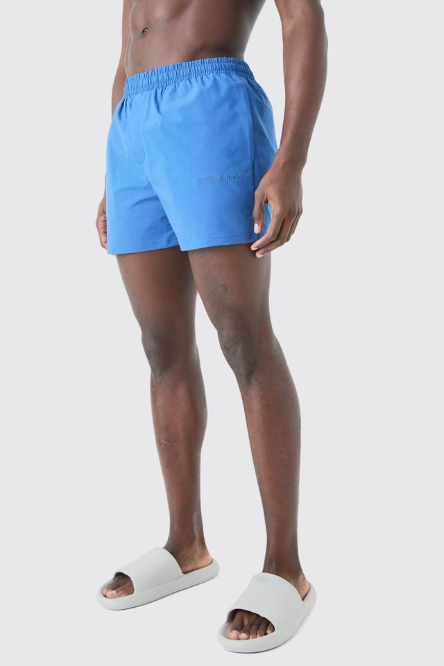 Short Length Limited Edition Swim Short | boohooMAN USA Product Image