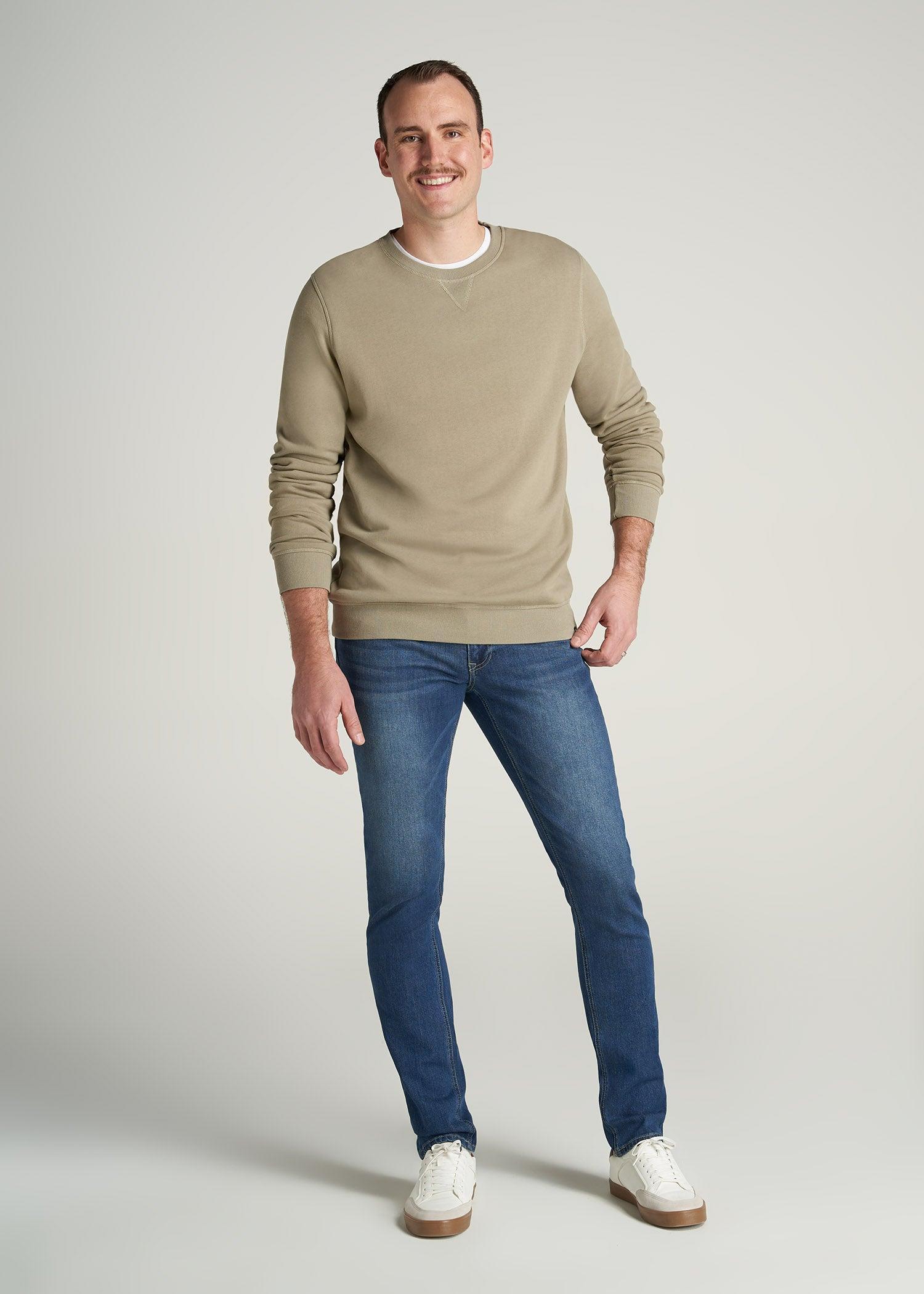 Carman TAPERED Jeans for Tall Men in Classic Blue Male Product Image