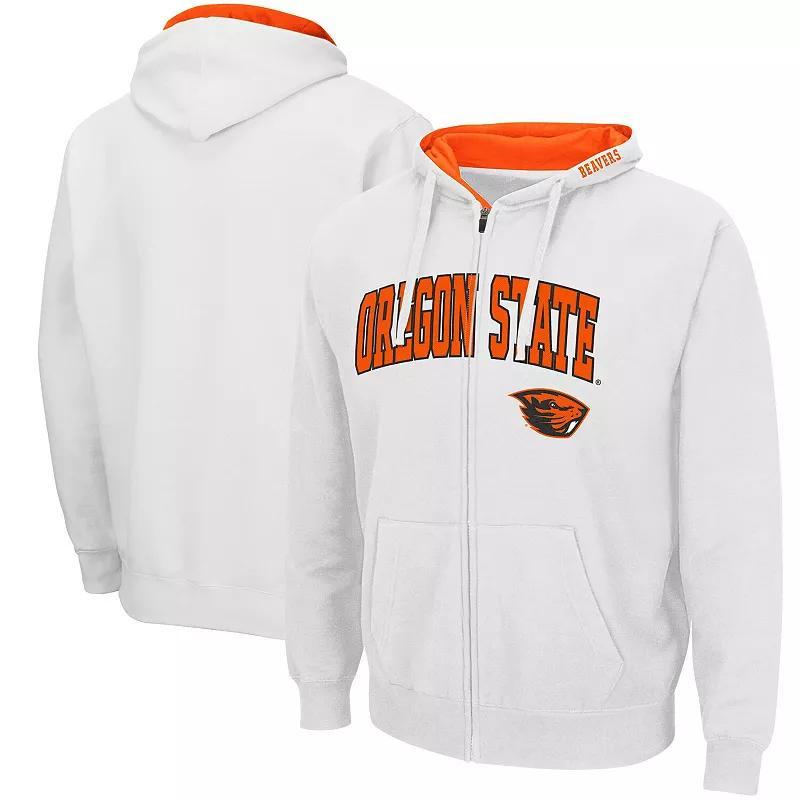 Mens Colosseum Oregon State Beavers Arch & Logo 3.0 Full-Zip Hoodie Product Image