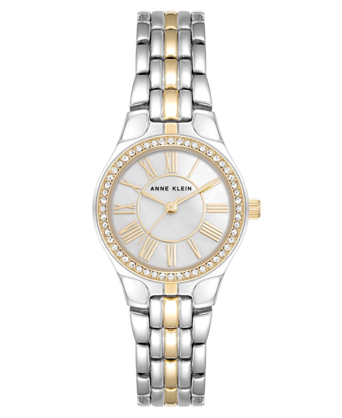 Anne Klein Womens Quartz Two-Tone Alloy Link Bracelet Watch Product Image