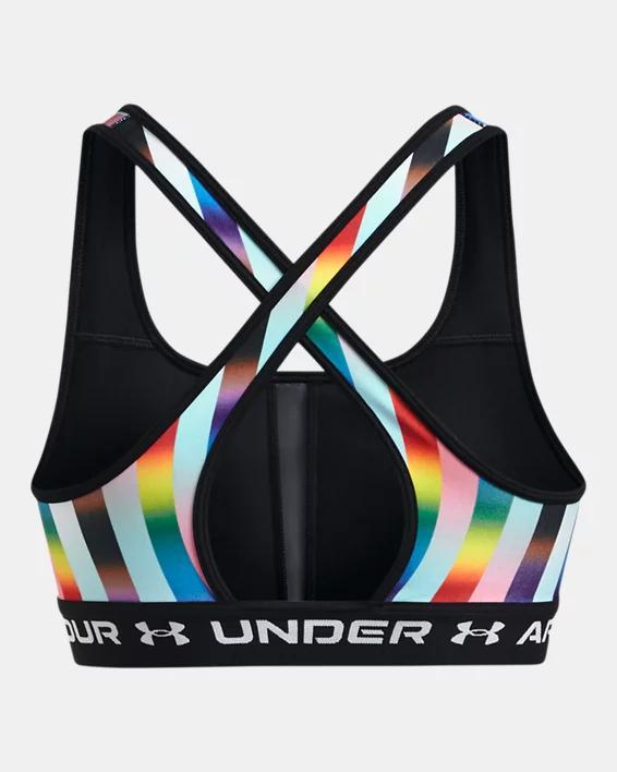 Women's UA Crossback Mid Pride Sports Bra Product Image