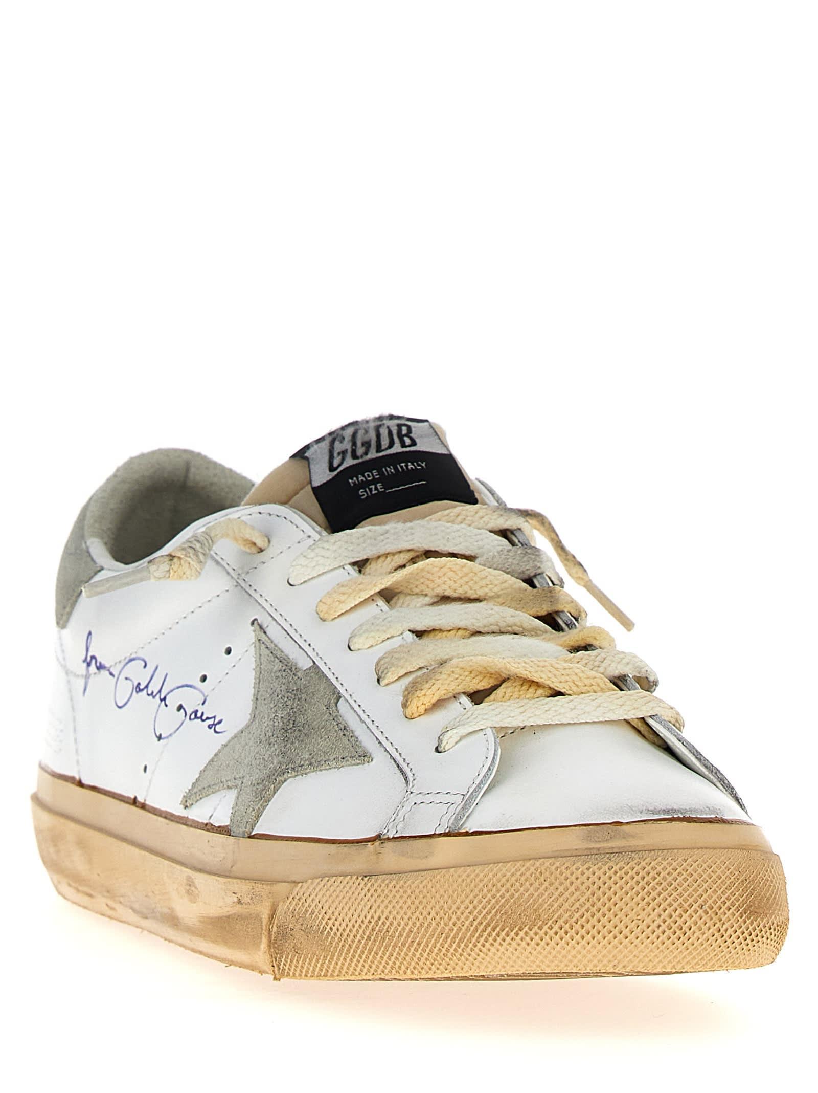 GOLDEN GOOSE Superstar Sneakers In White Product Image