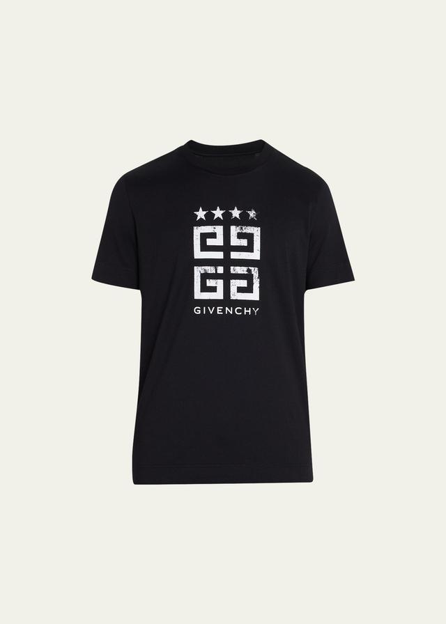 Givenchy Slim Fit 4G Logo Cotton Graphic T-Shirt Product Image