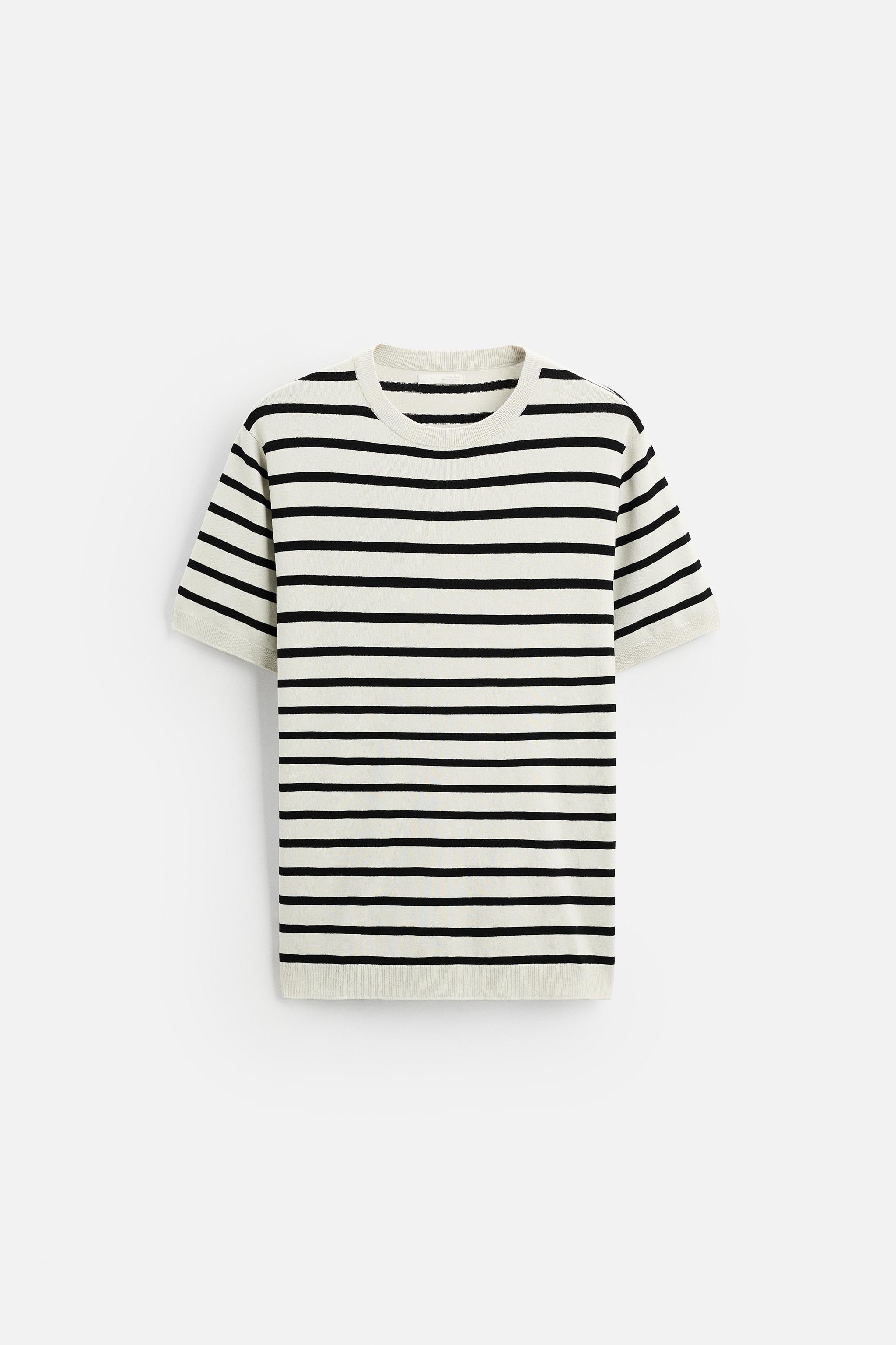 FLOWY KNIT T-SHIRT Product Image