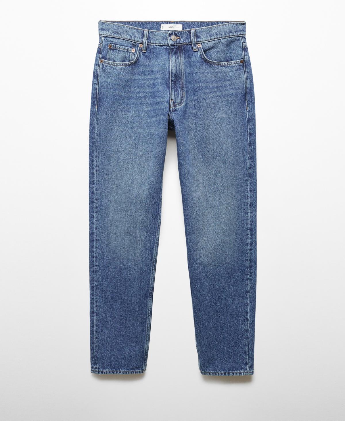 MANGO MAN - Bob straight-fit jeans dark blueMen Product Image