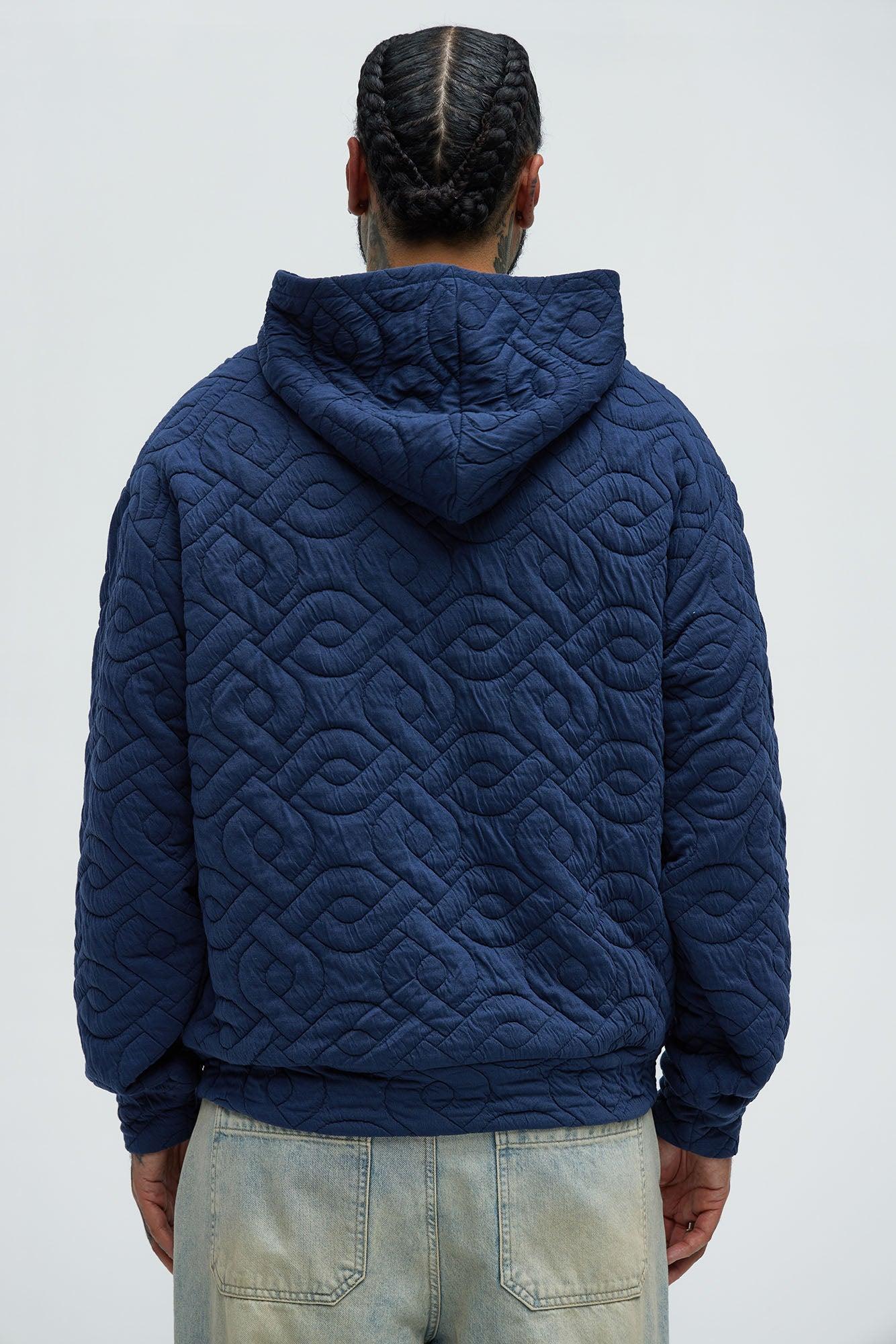 Super Nova Chain Hoodie - Navy Product Image