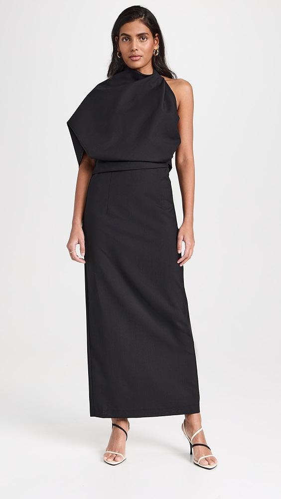 Róhe Occasion Dress with Open Back | Shopbop Product Image