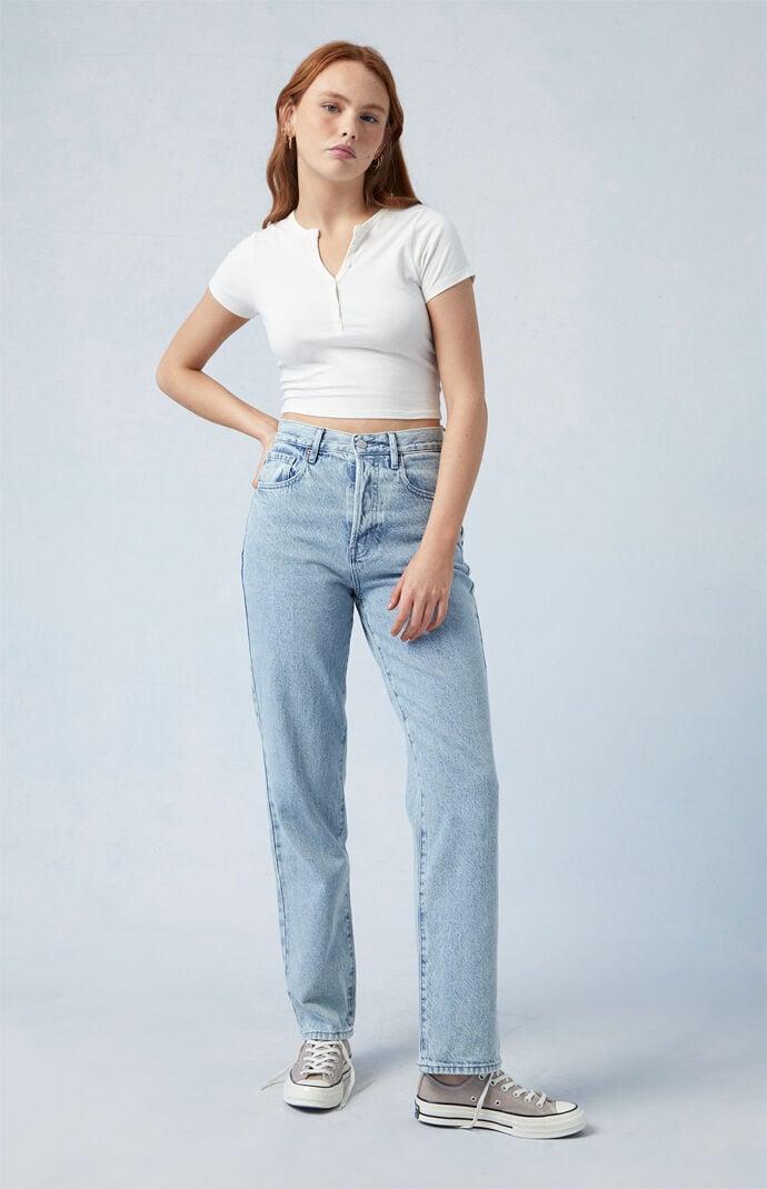 Women's Eco Light Indigo Dad Jeans product image