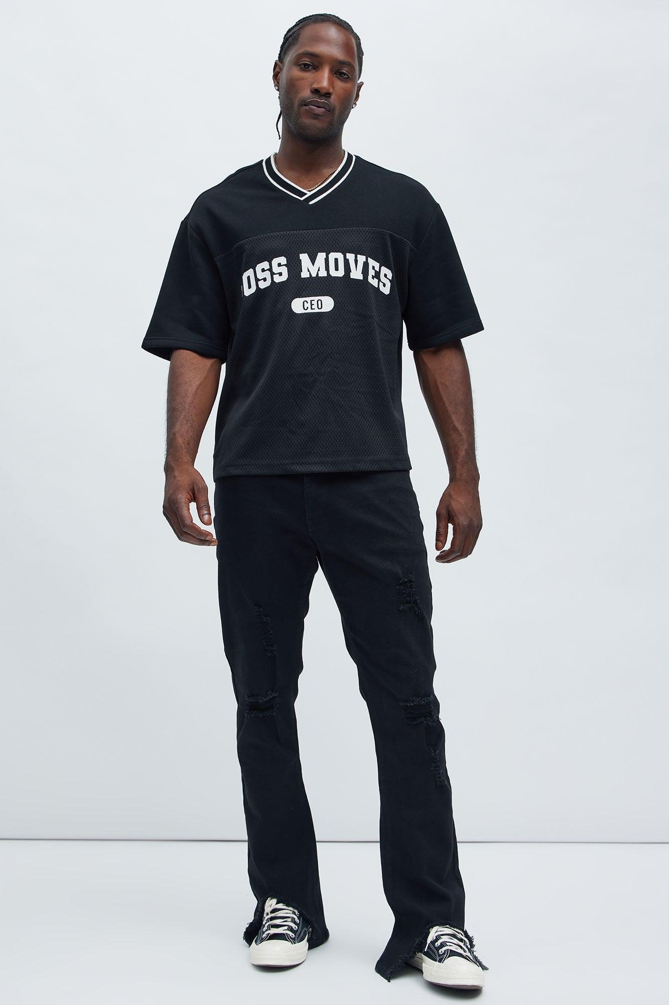 Tyson Boss Moves Panel Shirt - Black Product Image