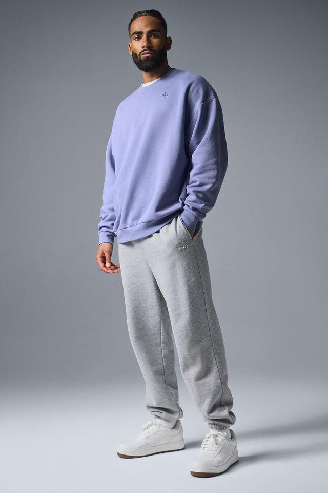 Accolade Crew Neck Pullover - Lilac Blue Male Product Image