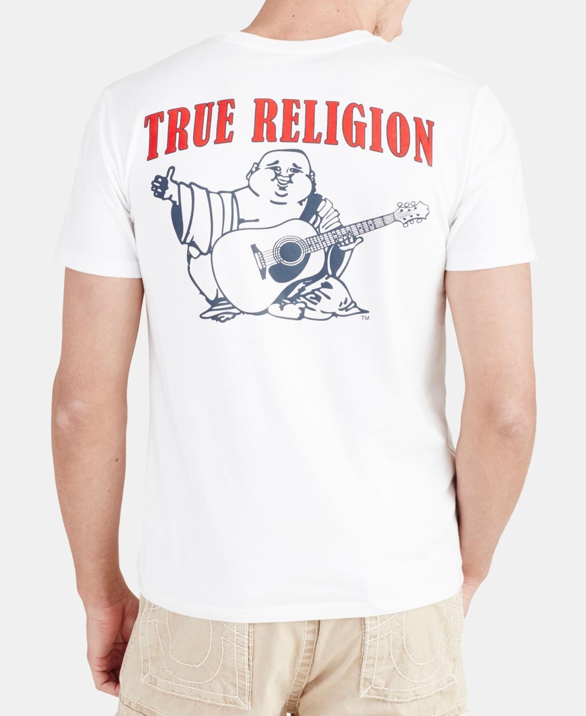 True Religion Mens Buddha Logo Crewneck Short Sleeve T-shirt Product Image