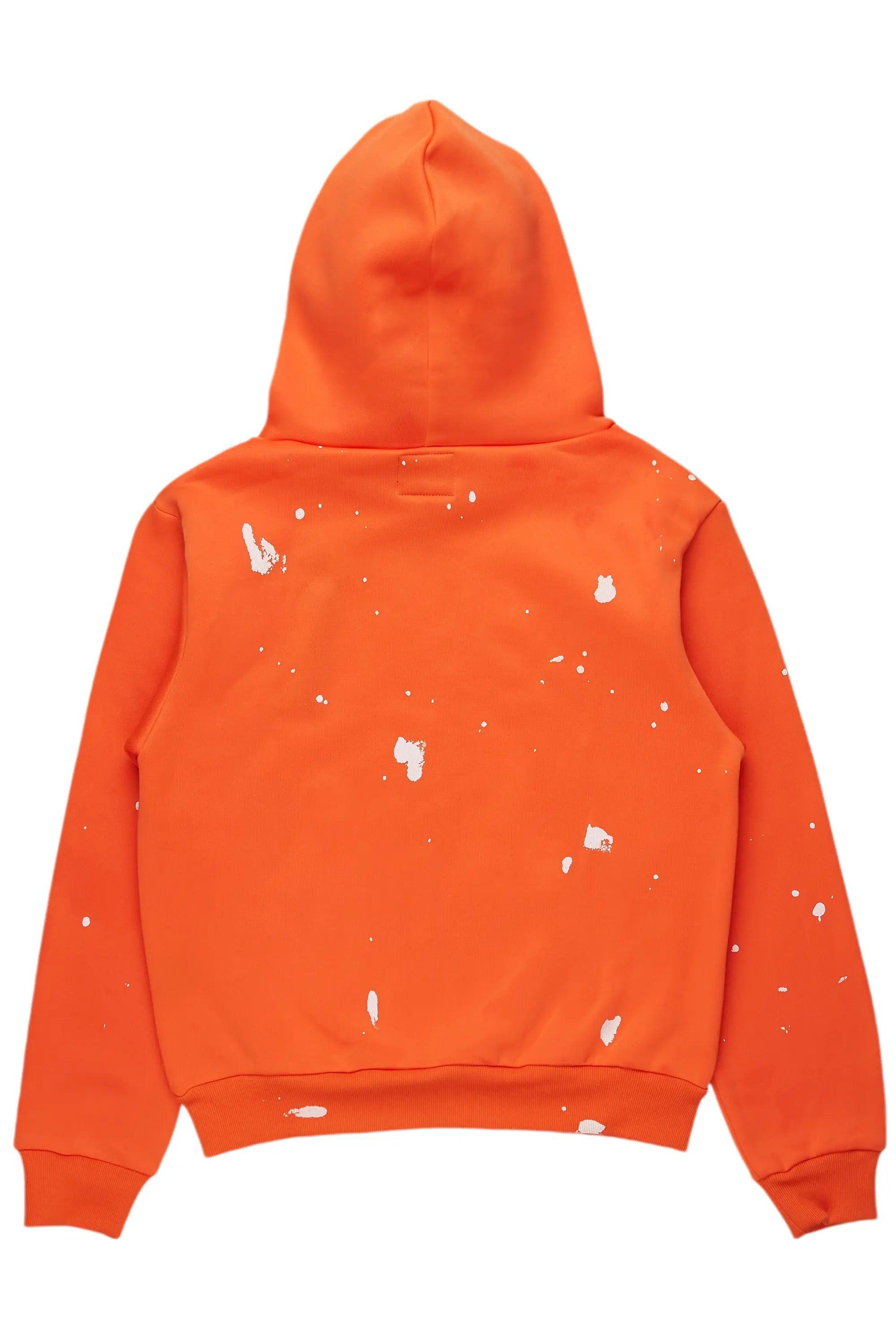 Nahomy Orange Oversized Hoodie Female Product Image