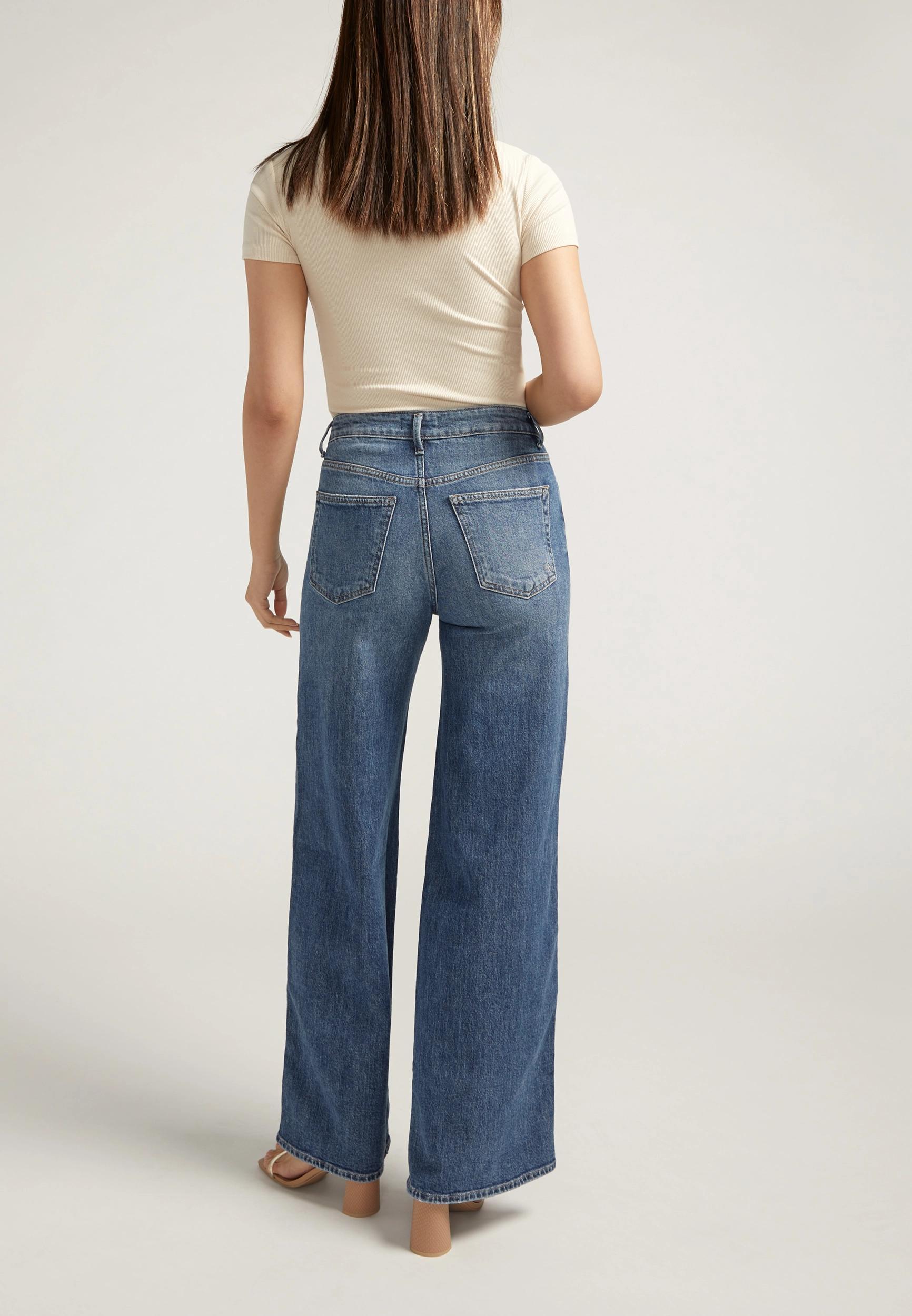 Silver Jeans Co.® Isbister High Rise Wide Leg Jean Product Image