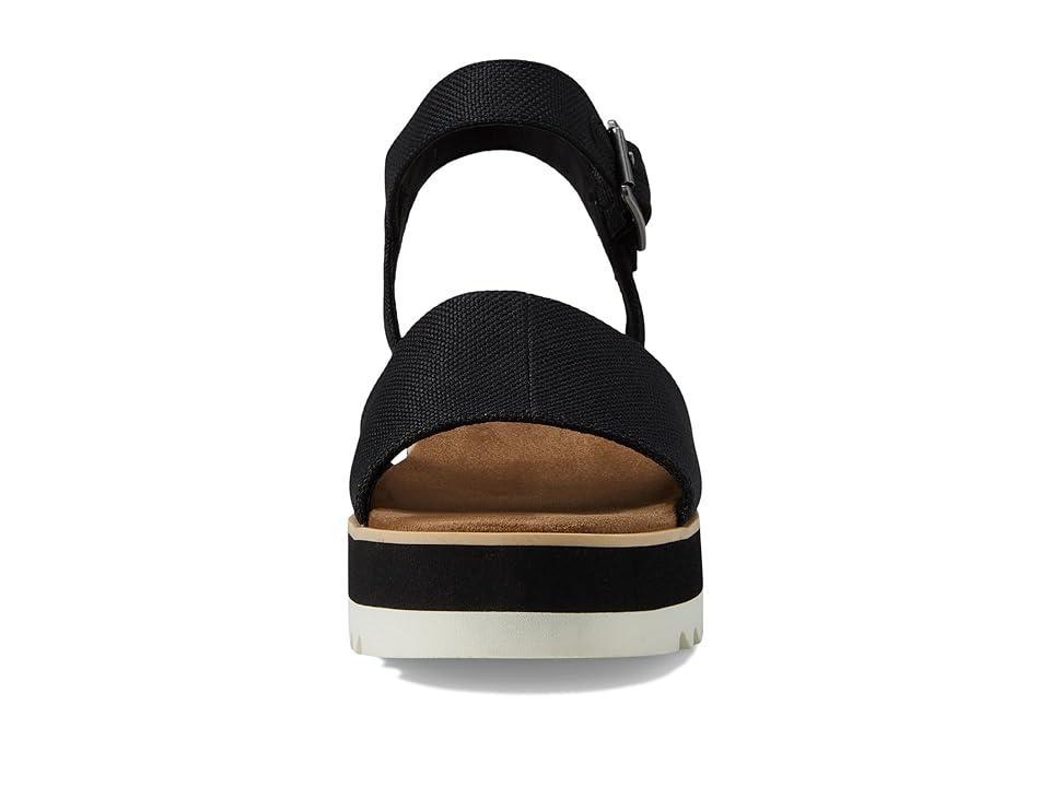 TOMS Diana WIDE Wide Width Heavy Canvas) Women's Shoes Product Image