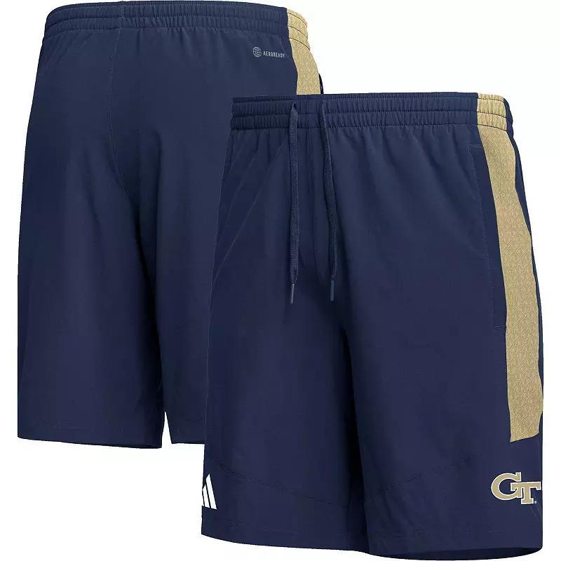 Mens adidas Navy Georgia Tech Yellow Jackets AEROREADY Shorts Nc2 Blue Product Image