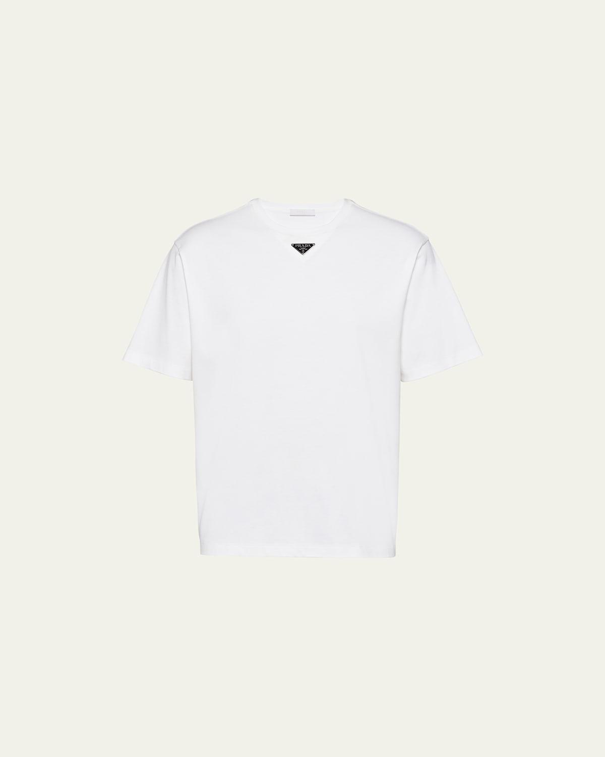 Mens Jersey Triangle Logo T-Shirt Product Image