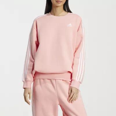 adidas Oversized Essentials 3 Stripes Crew Sweatshirt product image