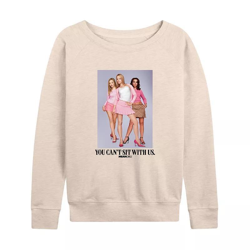 Womens Mean Girls Cant Sit With Us Slouchy Graphic Sweatshirt Product Image