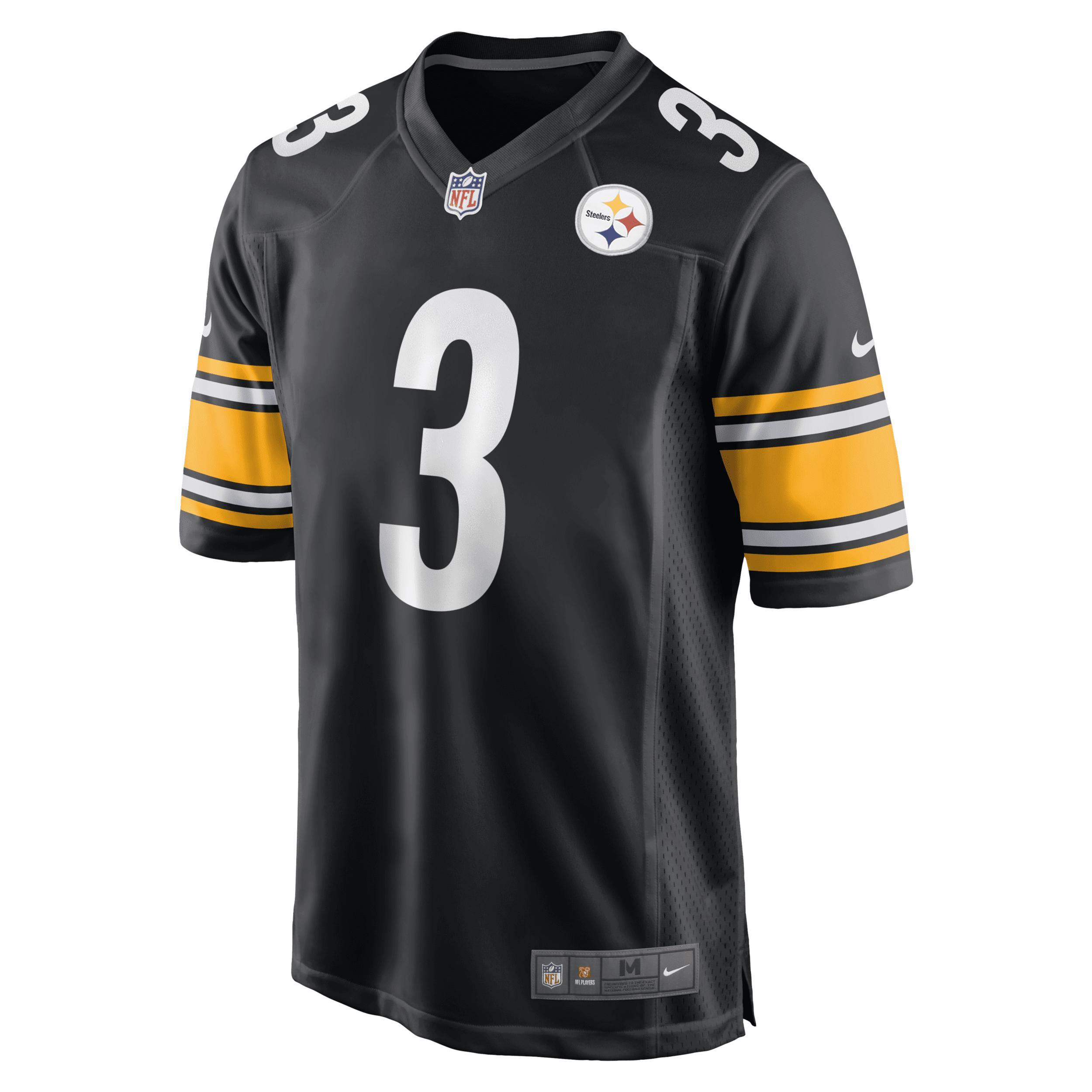 Mens Nike Russell Wilson Pittsburgh Steelers Game Jersey Product Image