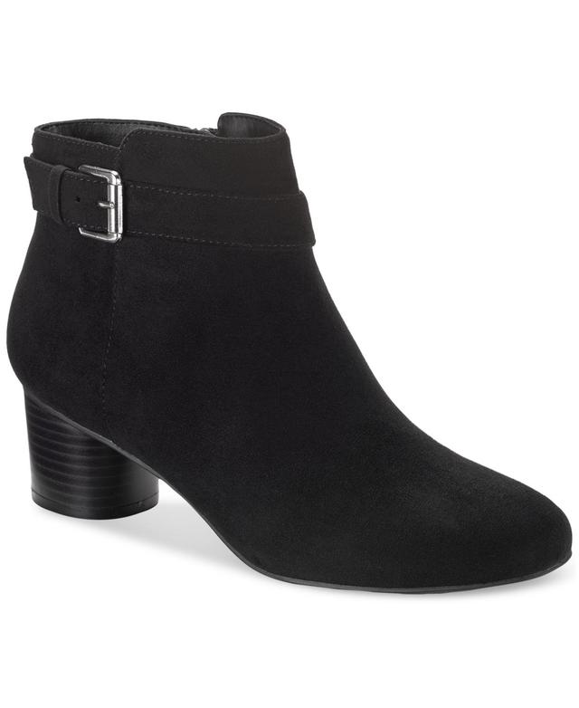 Style & Co Womens Ariella Block Heel Buckle Dress Booties, Created for Macys Product Image