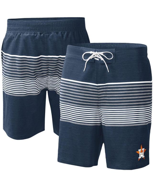 Mens G-iii Sports by Carl Banks Navy Detroit Tigers Coastline Volley Swim Shorts Product Image