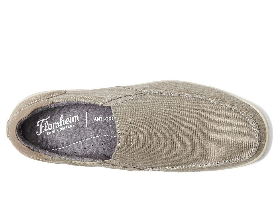 Florsheim Lakeside Canvas Moc Toe Slip-On Canvas) Men's Shoes Product Image