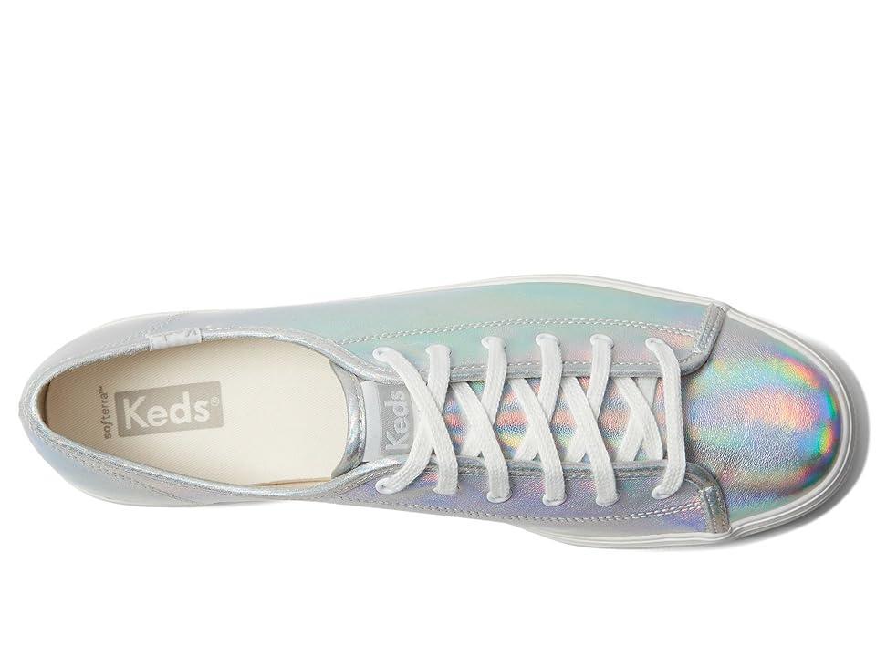 Keds Triple Kick Leather (Multi Pearlized Leather) Women's Lace up casual Shoes Product Image