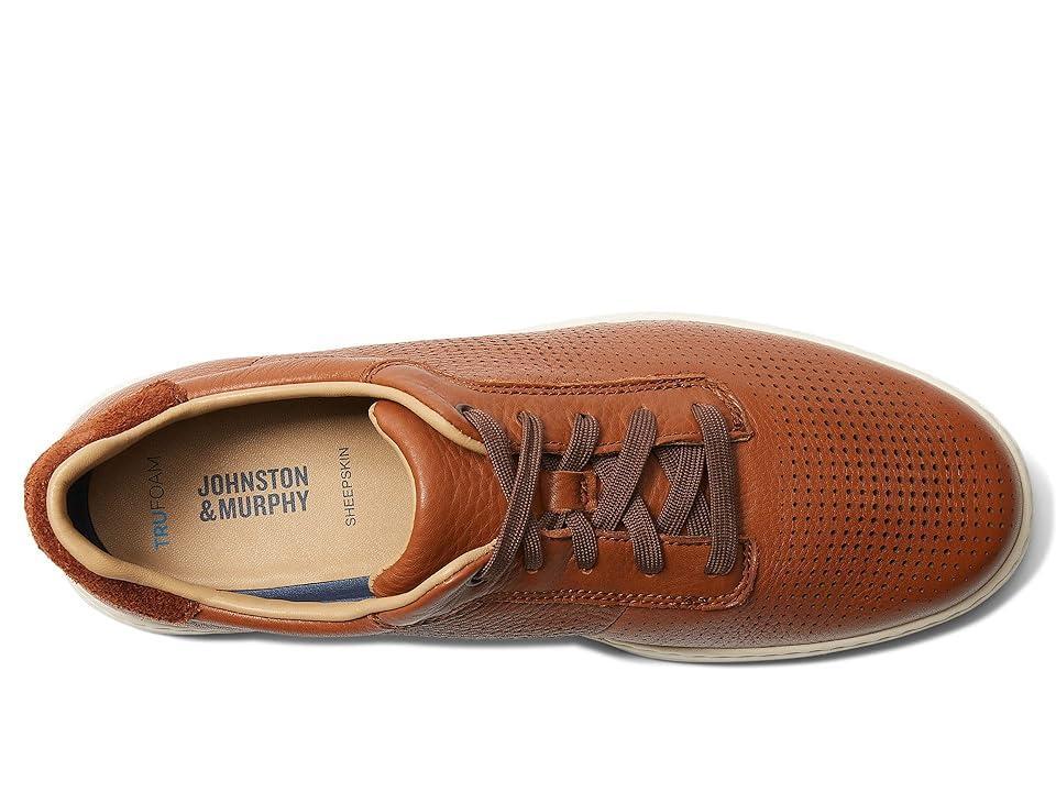 Johnston  Murphy Mens Daxton U-Throat Perforated Leather Sneakers Product Image