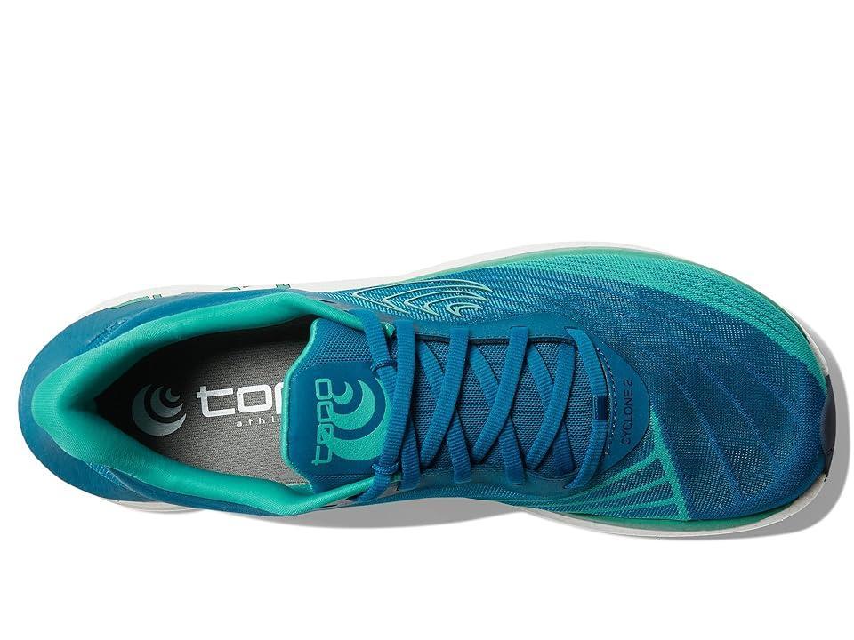 Topo Athletic Cyclone 2 Aqua) Men's Shoes Product Image