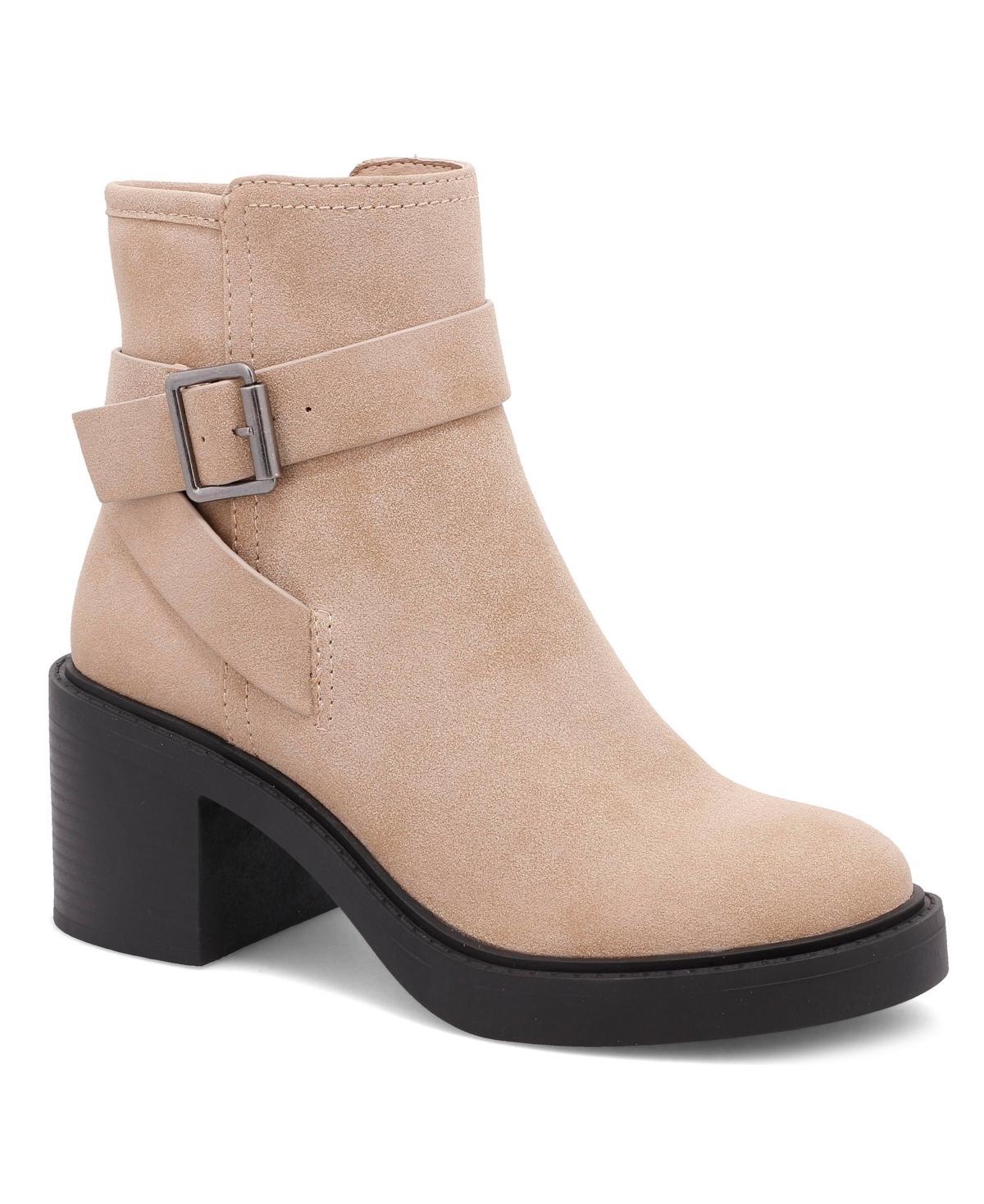 Mia Womens Gryfinn Block Heel Booties Product Image