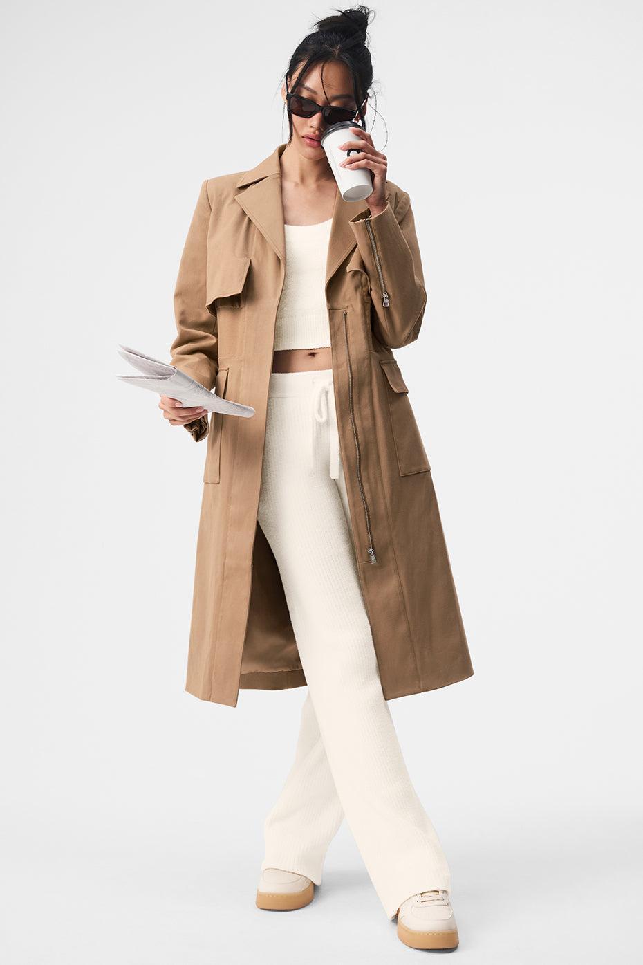 Formation Trench Coat - Toasted Almond Female Product Image