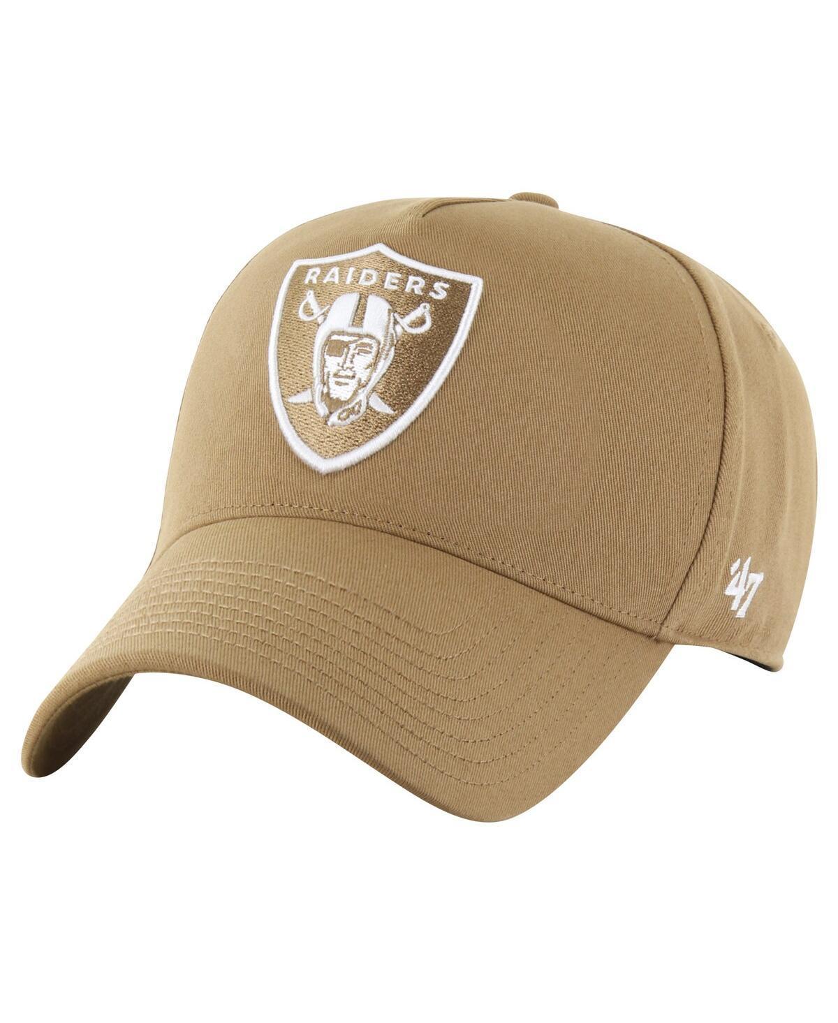 Mens 47 Tan Las Vegas Raiders Ballpark MVP Adjustable Hat Product Image