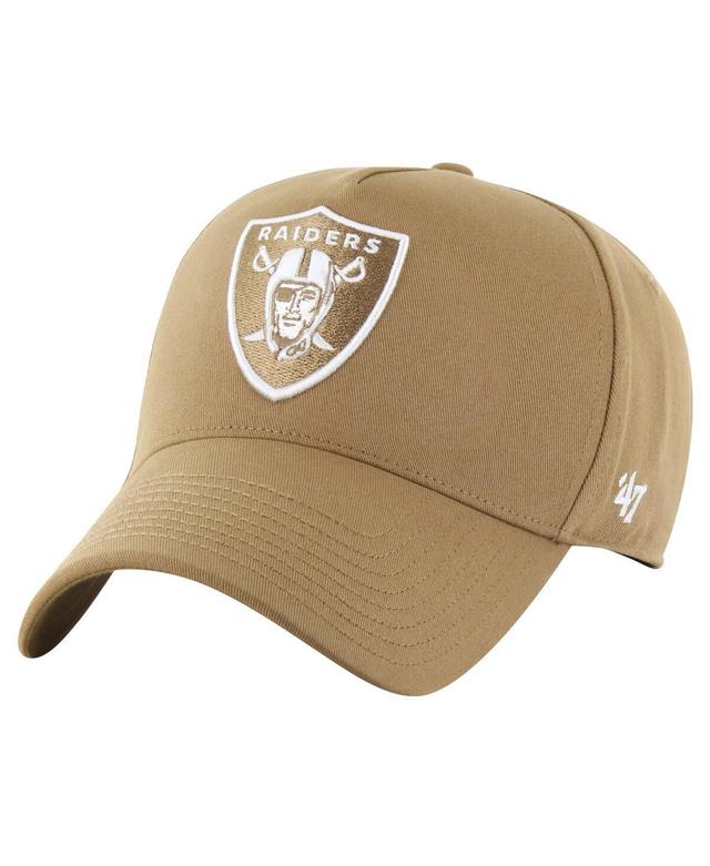 Mens 47 Tan Las Vegas Raiders Ballpark MVP Adjustable Hat Product Image