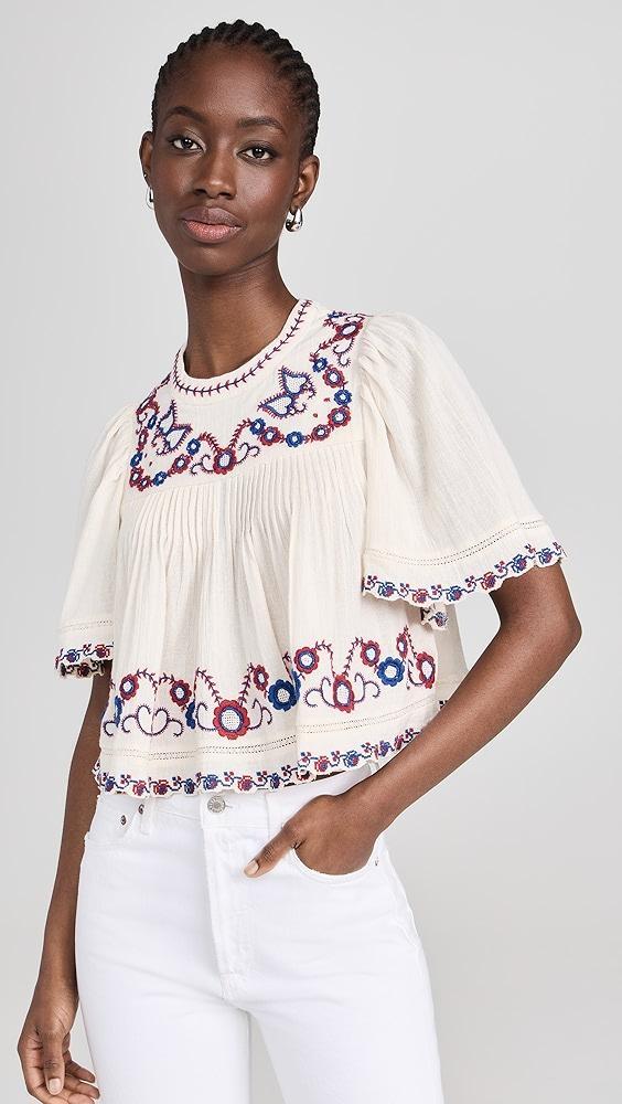 Sea Soren Embroidery Top | Shopbop Product Image