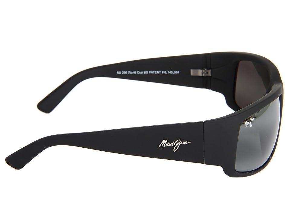 Maui Jim World Cup PolarizedPlus2 Wrap 64mm Sunglasses Product Image