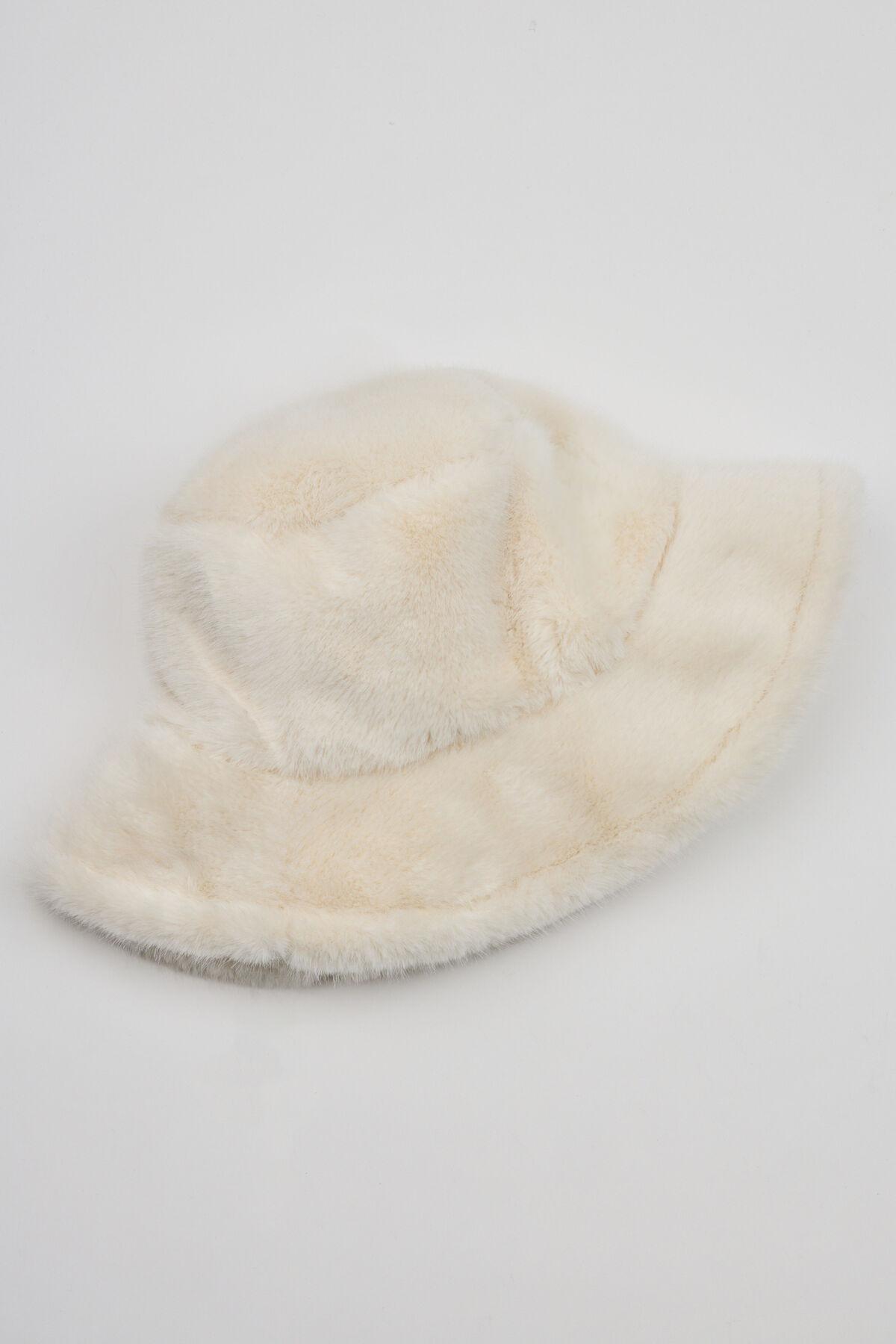 Allover Fur Bucket Hat Product Image