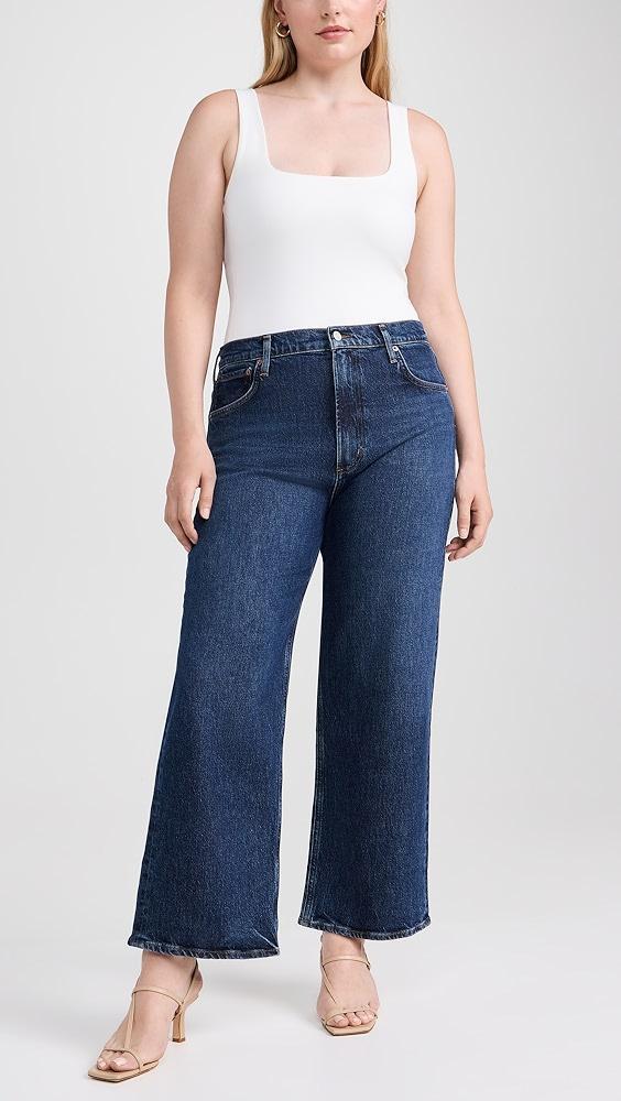 AGOLDE Ren: High Rise Wide Leg Jeans | Shopbop Product Image