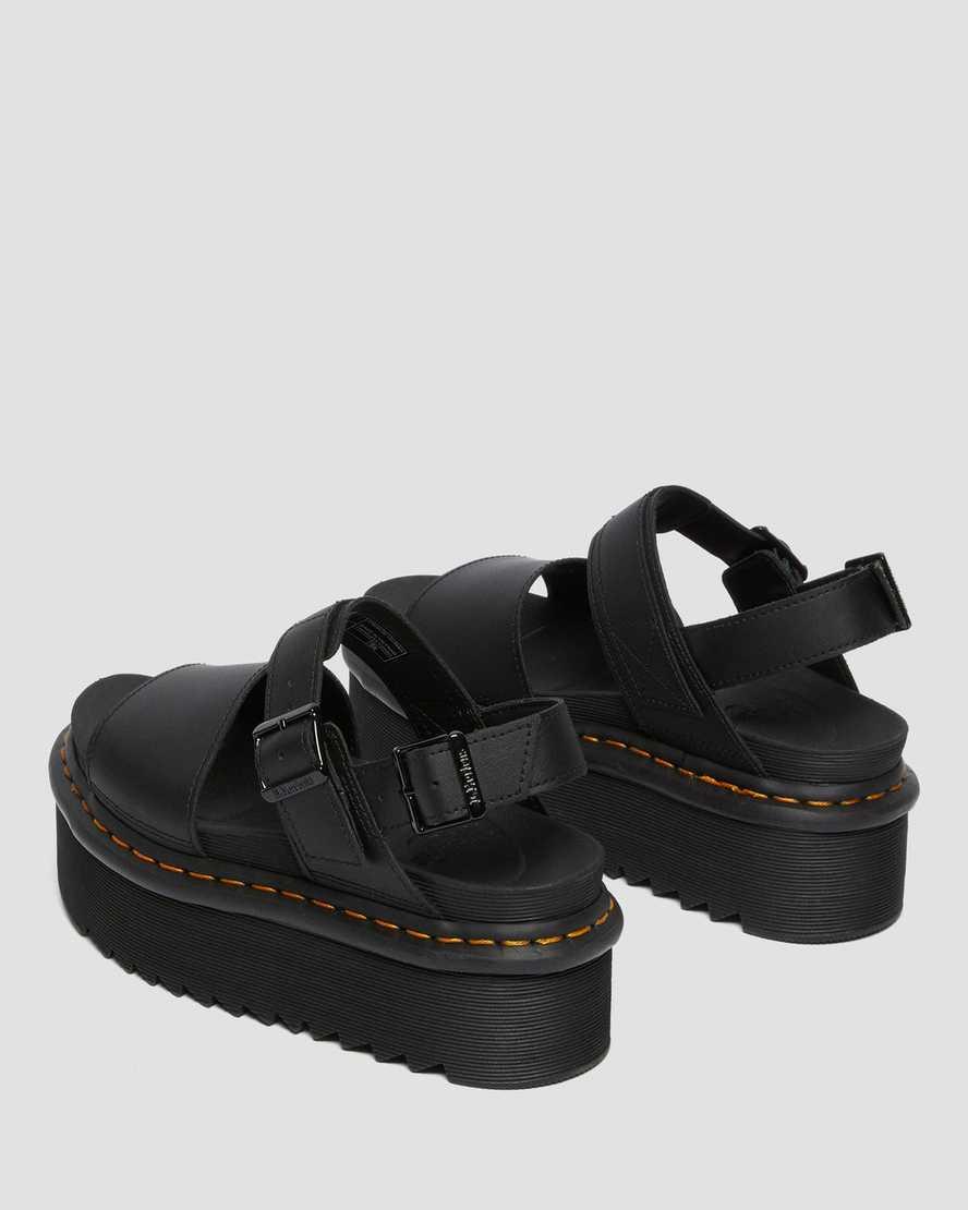 Dr. Martens Womens Voss Quad Slingback Platform Sandals Product Image