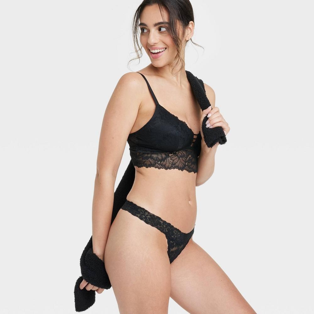 Womens Allover Lace Thong - Auden Baby XL Product Image