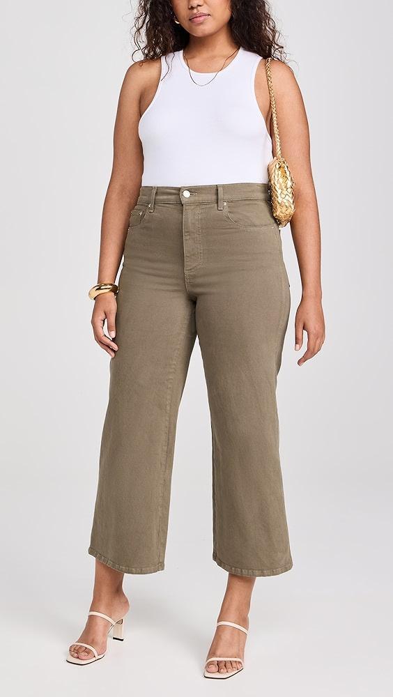 LE JEAN Juliette Wide Leg Ankle Jeans | Shopbop Product Image