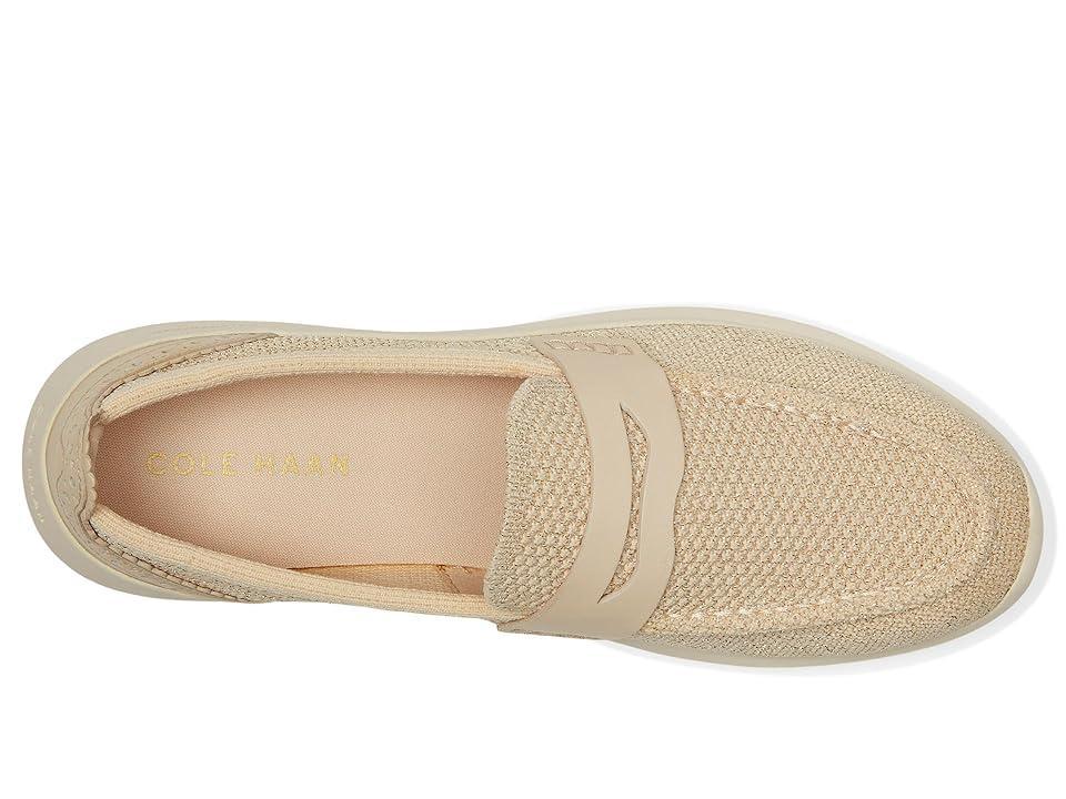 Cole Haan Womens Zergrand Meritt Stitchlite Loafer - Beige Size 10 Product Image