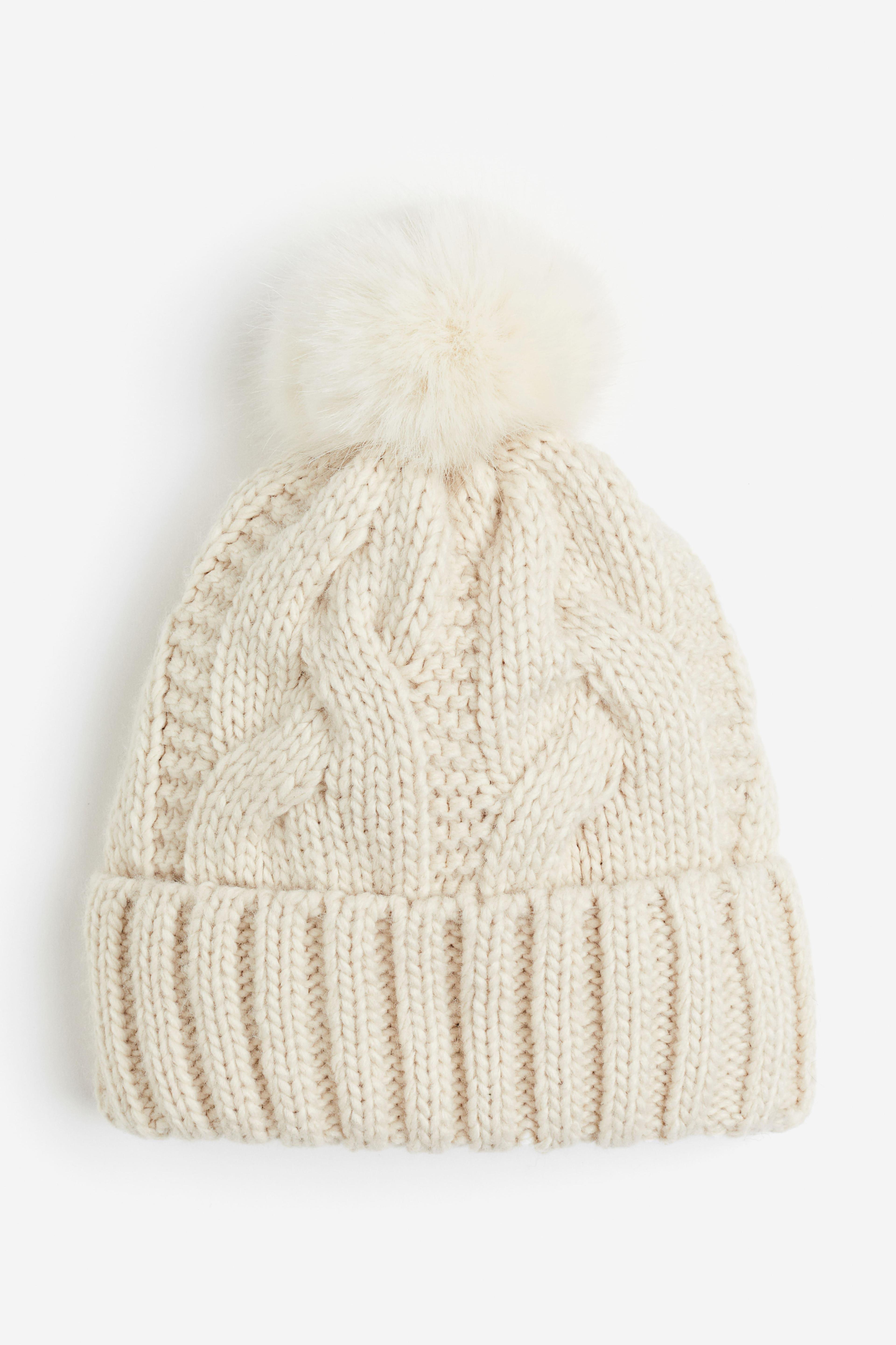 Cable-knit Pompom Hat product image