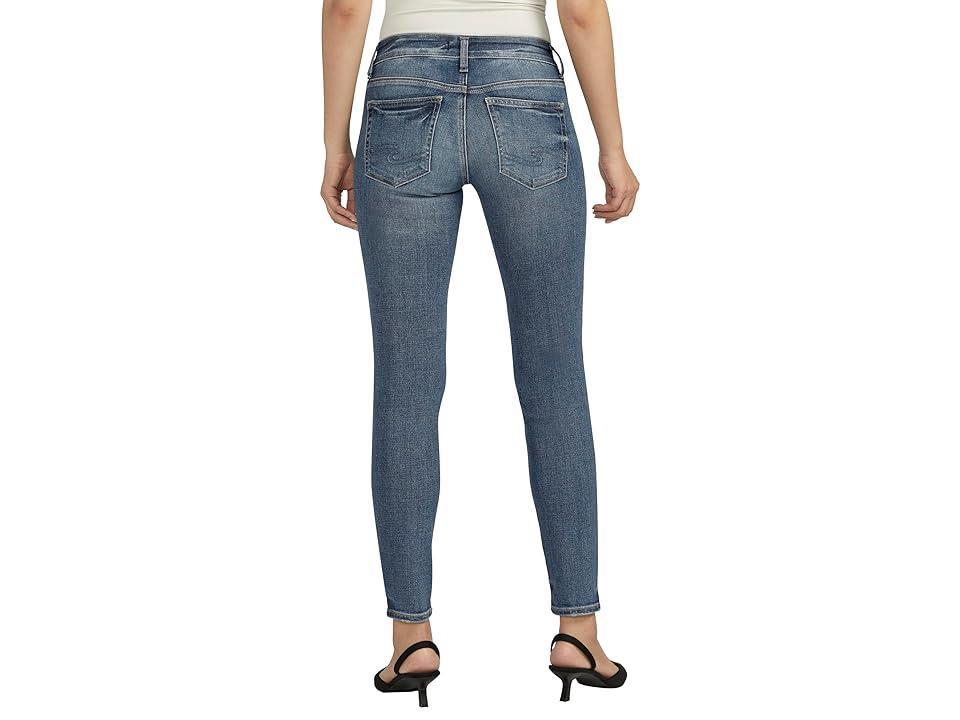 Silver Jeans Co. Britt Low Rise Curvy Fit Skinny Jeans L90102EAE364 (Indigo) Women's Jeans Product Image