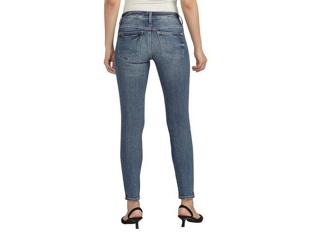 Silver Jeans Co. Britt Low Rise Curvy Fit Skinny Jeans L90102EAE364 (Indigo) Women's Jeans Product Image