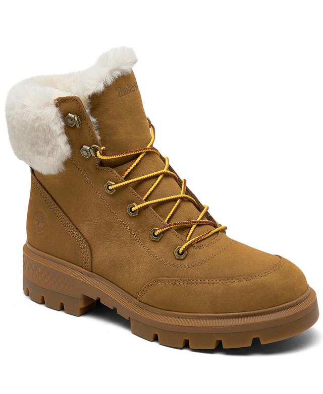 Timberland Womens Cortina Valley 6 Lace-Up Water Resistant Boots from Finish Line Product Image