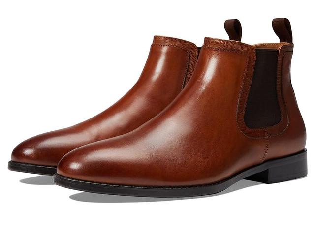 Steve Madden Duke (Cognac Leather) Men's Boots Product Image