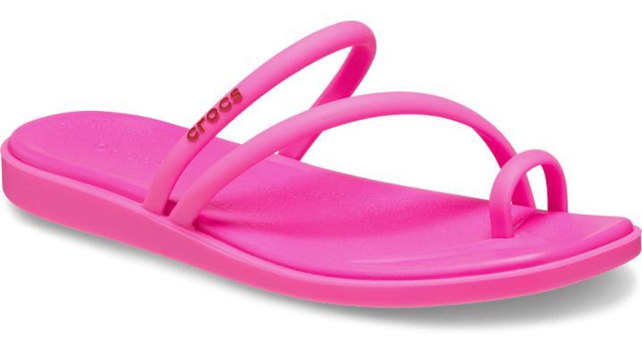 Womens Crocs Miami Toe Loop Sandal - Lava Product Image